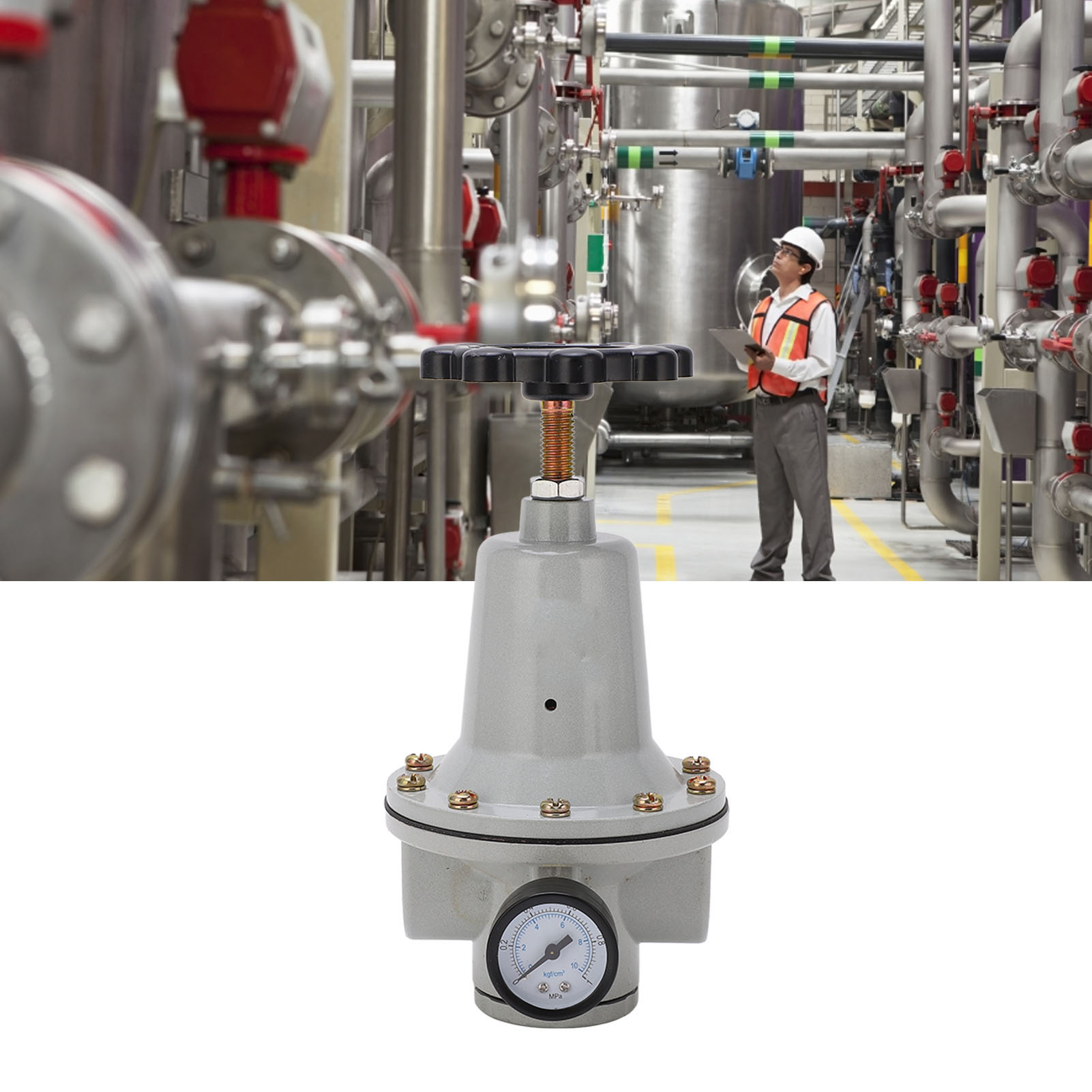 Pneumatischer Regler Mit Manometer, Druckluft-regelventil, Menge: 20