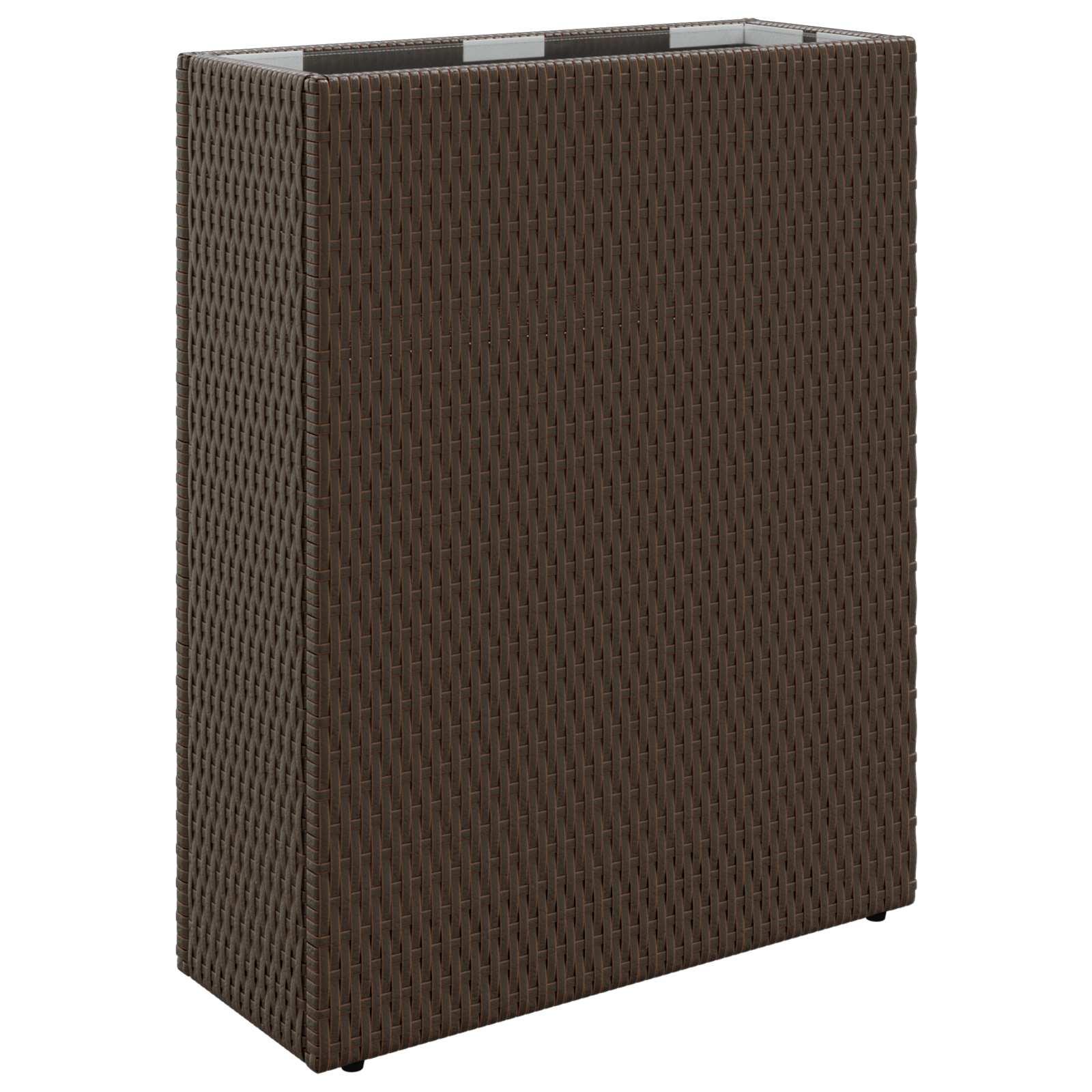 Maison Exclusive - Hoher Pflanzer Braun 55 X 22 X 70 Cm Poly-ratt