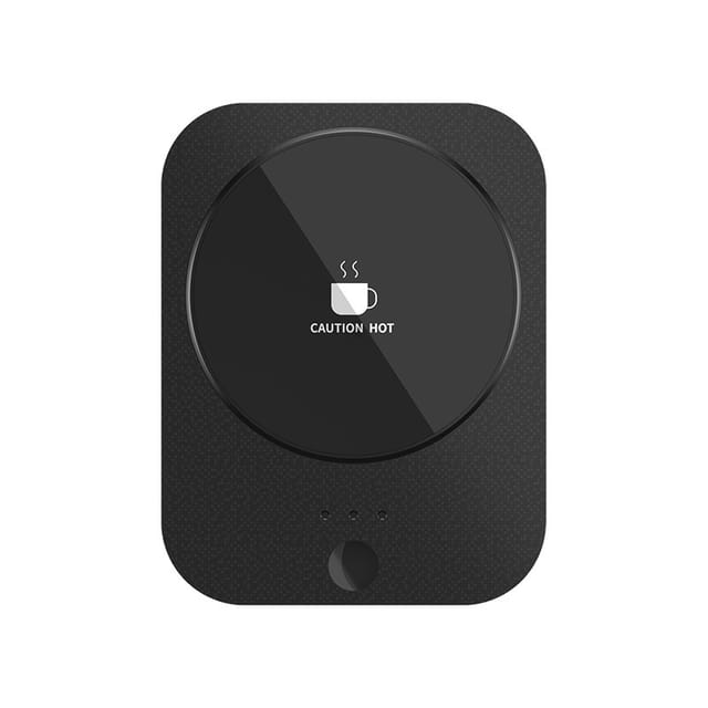 CCYKXA Intelligenter Tassenwärmer, Untersetzer mit 3-Temperatur-Thermostat, Gläserwärmer mit intelligentem Thermostat, Tischgetränkewärmer mit