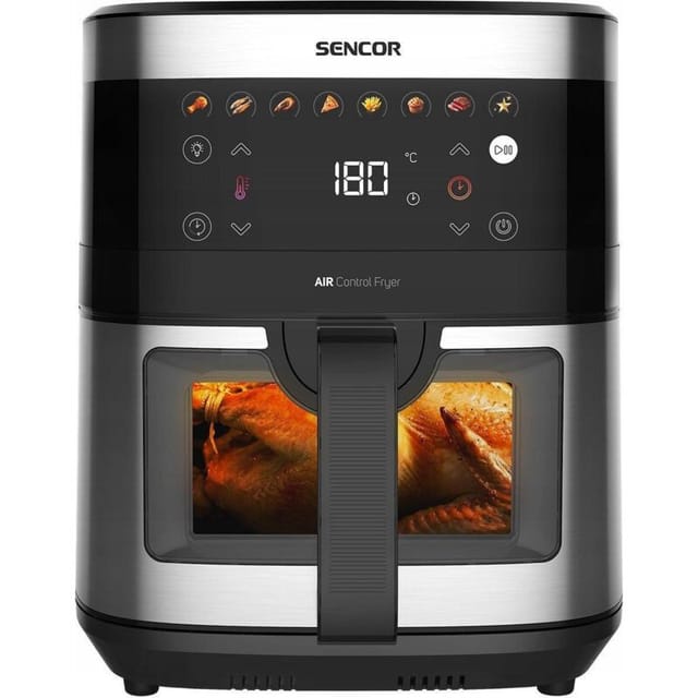 Sencor SFR 9000SS Heißluftfritteuse 9 Liter LED