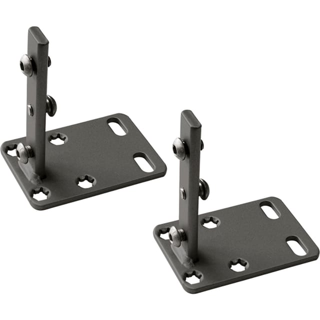 Peka - Fronthalter-Set kb 150 mm, Slim, Stahlblech Anthrazit