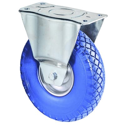 Bs Rollen - Bockrolle 260mm L410.C91 Pl.,pannensicher blau,RL L410.C91.262