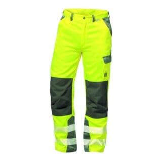 Warnbundhose Paris, Gr. 58, gelb/grau - Elysee
