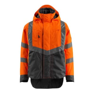 Mascot SAFE SUPREME Warnschutz Hard Shell Jacke Harlow 15501-231 Gr. 4XL hi-vis orange/dunkelanthrazit
