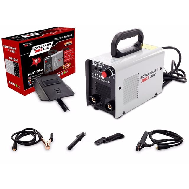 Trade Shop Traesio - Trade Shop - elektrische elektrische gesundheit inverter igbt saldatura 250 fabbro cavo 2MT -