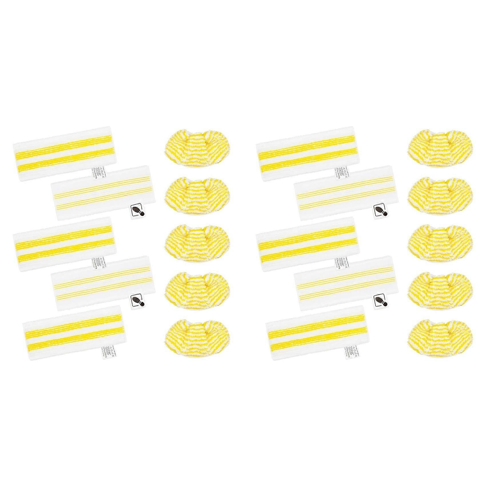 Packung Mit 20 Mikrofaser-bodentüchern Und -pads Für Manuelle Düsen Für Kärcher Easyfix Sc1 Sc2 Sc3 Sc4 Sc5 Dampfreiniger