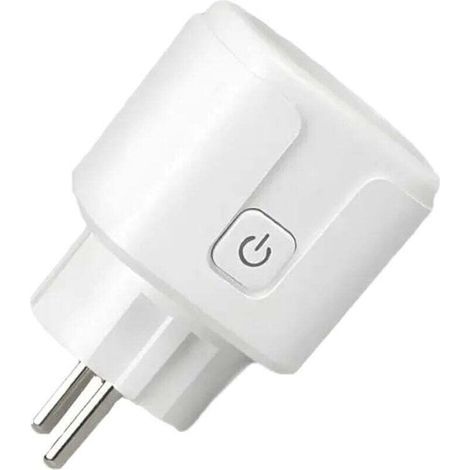 Smarte Wlan-steckdose, 16a 3680w Intelligente Steckdose Von Eightree, Kompatibel Mit Alexa, Google Home, Smartthings, Energieverbrauchsüberwachung, Erfordert 2,4-ghz-wlan