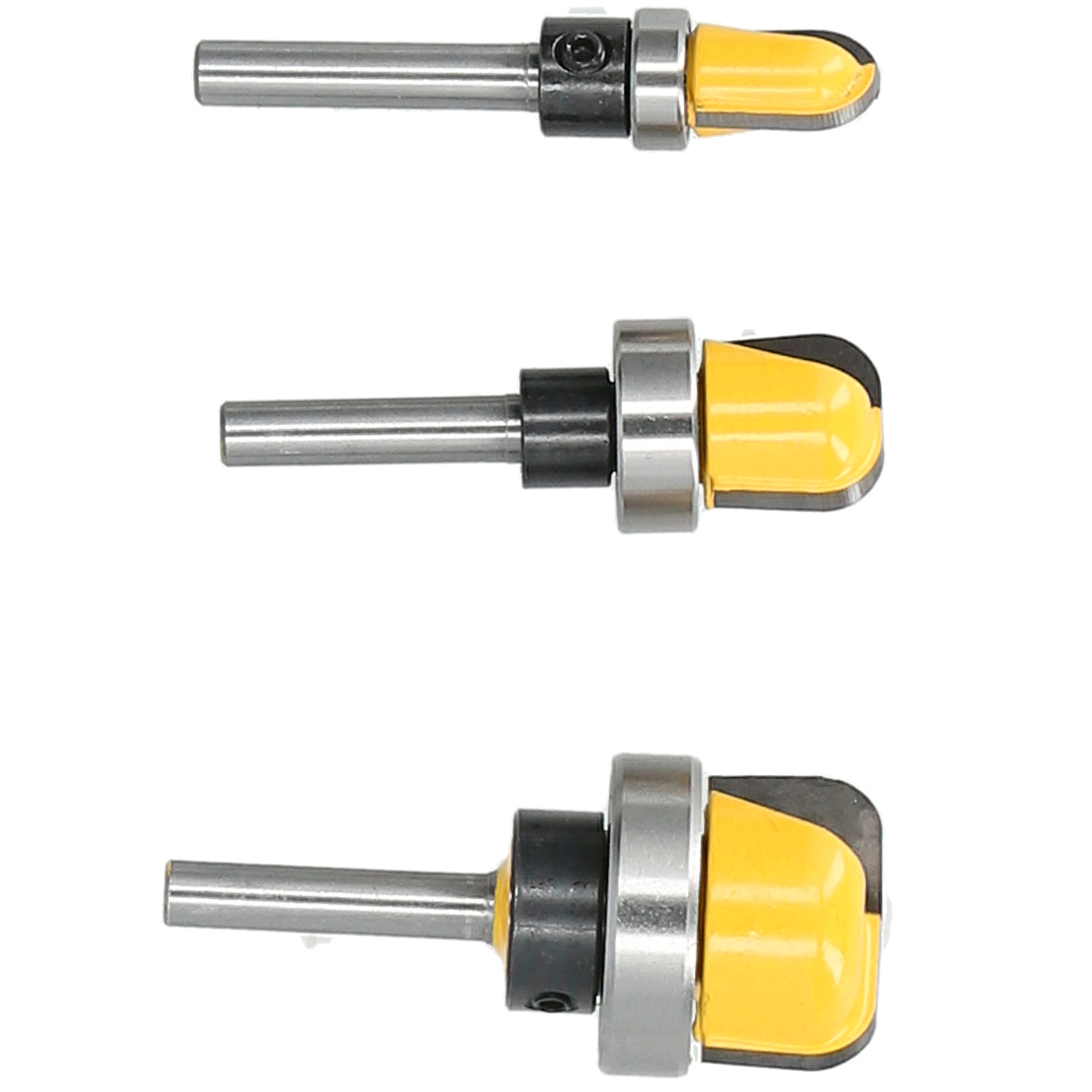 Set Mit 3 6-mm-schaft-fräsern Für Die Holzbearbeitung – Hochbelastbare Fräswerkzeuge
