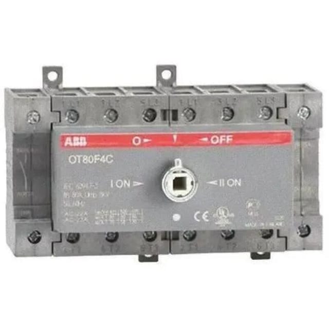 ABB OT80F4C Kompakter 4-poliger Leitungsschutzschalter 80A