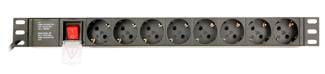 Gembird Eg-Pdu-014 Energieverteilereinheit 8 Ausgänge Ac 1u, Schwarz