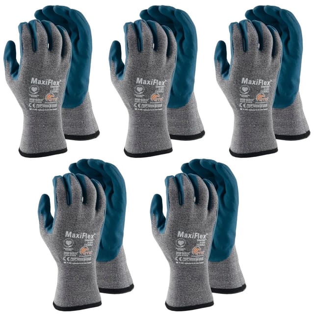 Arbeitshandschuhe Maxi Comfort Montagehandschuhe Gr. 11 / 5 Paar - Vasalat
