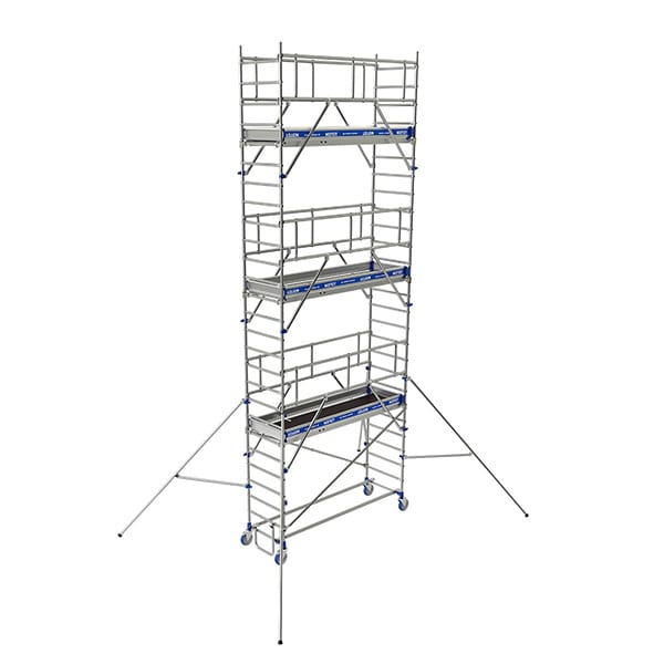 Rollgerüst 3 Plattformen - Max. Arbeitshöhe. 8.85m - 22403770