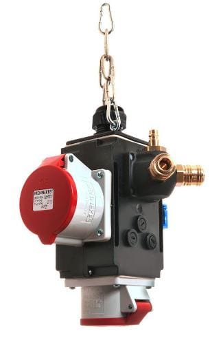 As-schwabe - Energiewürfel vi+ 400V/32A, 1xSchuko+1xCEE16A+1xCEE32A, 1xDruck