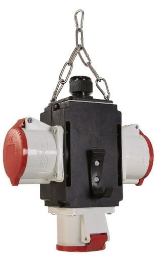 As-schwabe - Energiewürfel v 400V/32A, 3xCEE32A, IP44