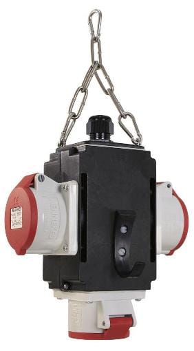 Energiewürfel iv 400V/16A, 3xCEE16A, IP44