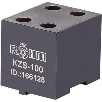 Röhm Aufsatzbacken Größe 160, 2-Backen-Satz Kreuzversatz, hohe Ausführung - 166130