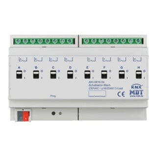 MDT technologies Schaltaktor 8-fach 8TE AKI-0816.04