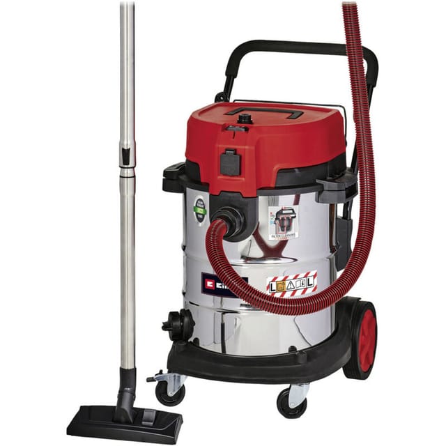 Nass-Trockensauger te-vc 2350 sacl (1.600 w, Staubschutzklasse l, Filterreinigungssystem, Saugleistung 230 mbar, rostfreier Edelstahlbehälter 50 l)