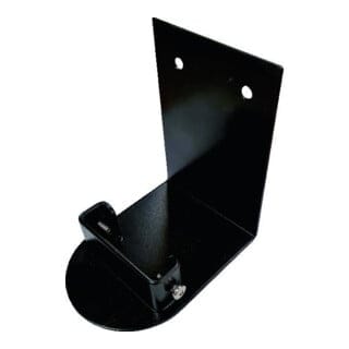 Wandhalterung, Metall, schwarz, Verschraubung