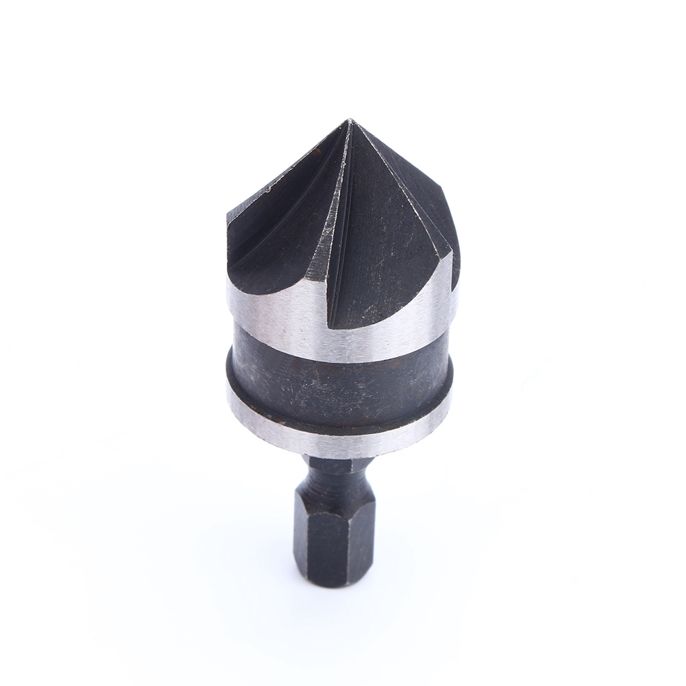 3-teiliges 1/4"-sechskant-senkbohrer-set (12/16/19 Mm) Für Holz Und Metall Mit Schnellwechselspitzen