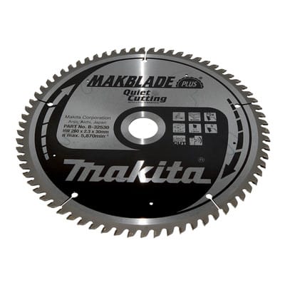 Sägeblatt makblade+ 260x30x70Z - Makita