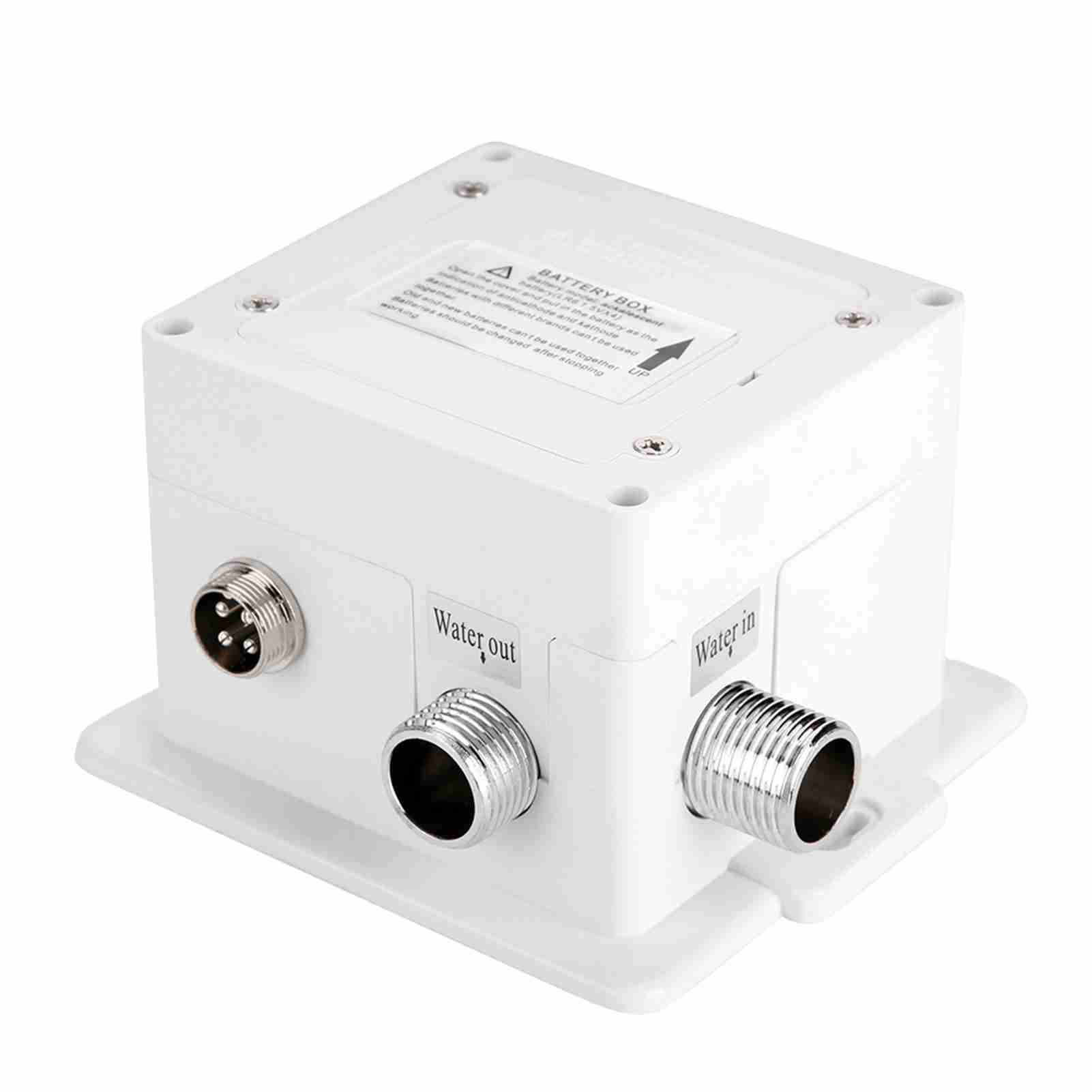 Elektronischer, Automatischer Sensor Für Berührungsloses Waschbecken Mit Freihändiger Warm- Und Kaltwasserarmatur, Bewegungsaktiviert