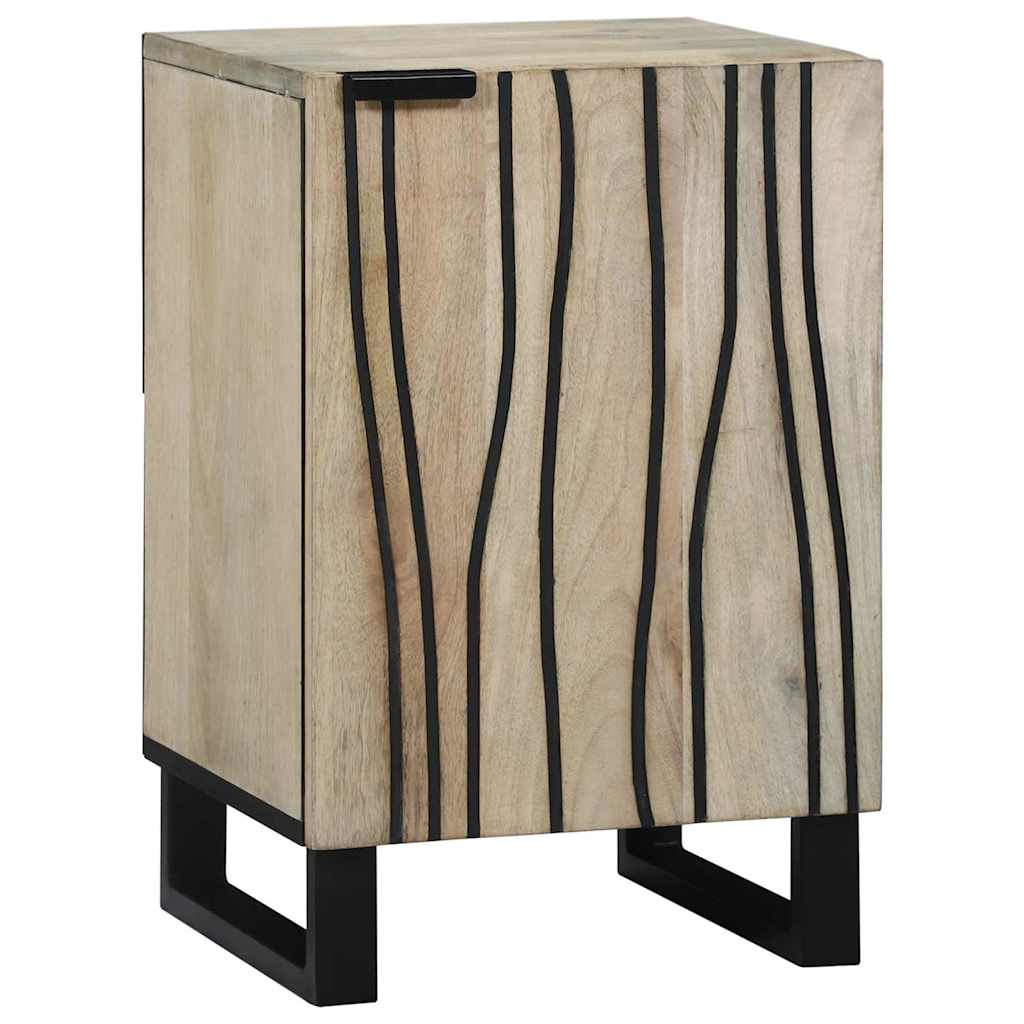 Waschbecken/waschmuschel/waschtischschrank Weiß 38 X 33 X 58 Cm Holzwerkstoff