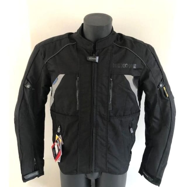 Textiljacke Motorrad nexone giovanni schwarz Größe xxl dorsale
