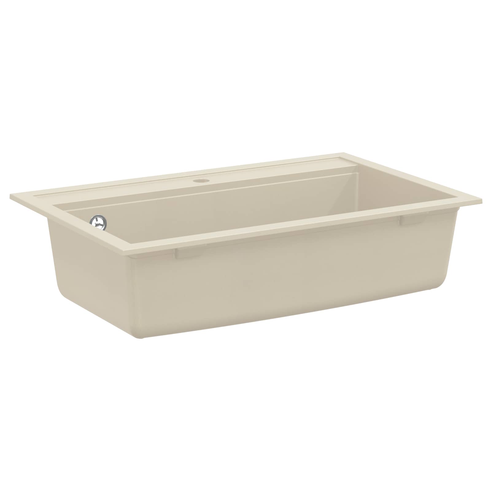 Waschbecken/waschmuschel/waschtisch Granit 795 X 505 Mm Beige