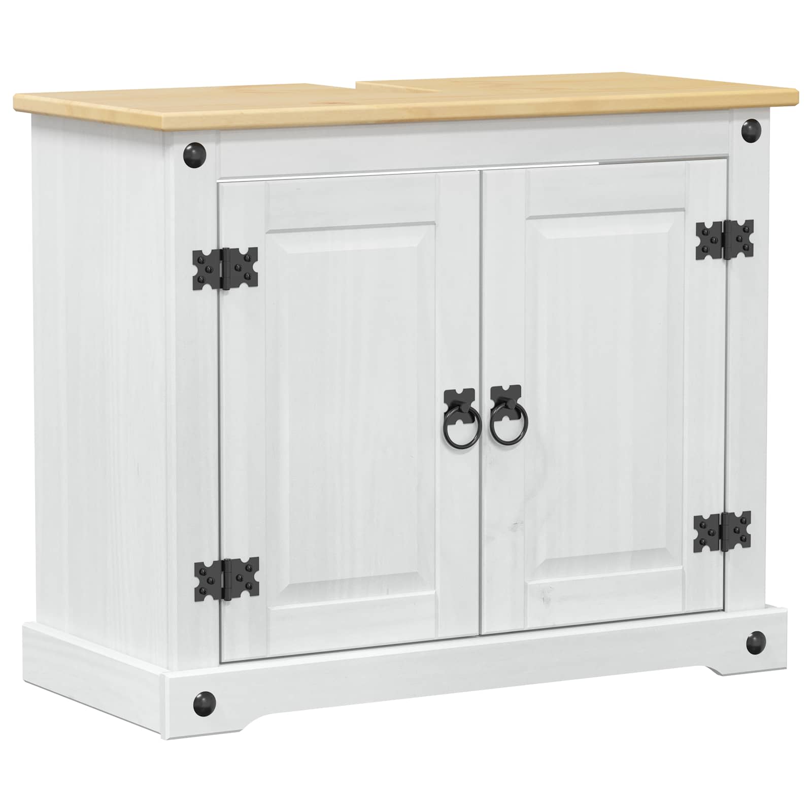 Waschbecken/waschmuschel/waschtischunterschrank Weiß 73 X 33 X 60 Cm