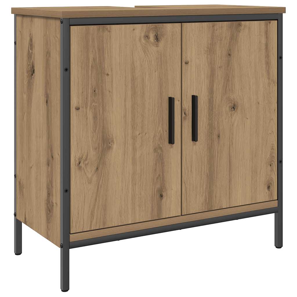 Waschbecken/waschmuschel/waschtischunterschrank Artisan-eiche 60x30x60 Cm Holzwerkstoff