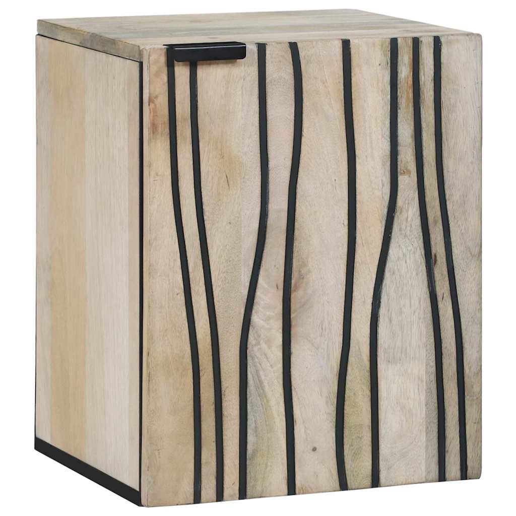 Waschbecken/waschmuschel/waschtischschrank Weiß 38 X 33 X 48 Cm Holzwerkstoff