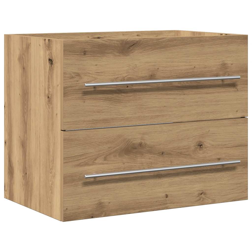 Waschbecken/waschmuschel/waschtischunterschrank Artisan-eiche 60x38,5x48 Cm