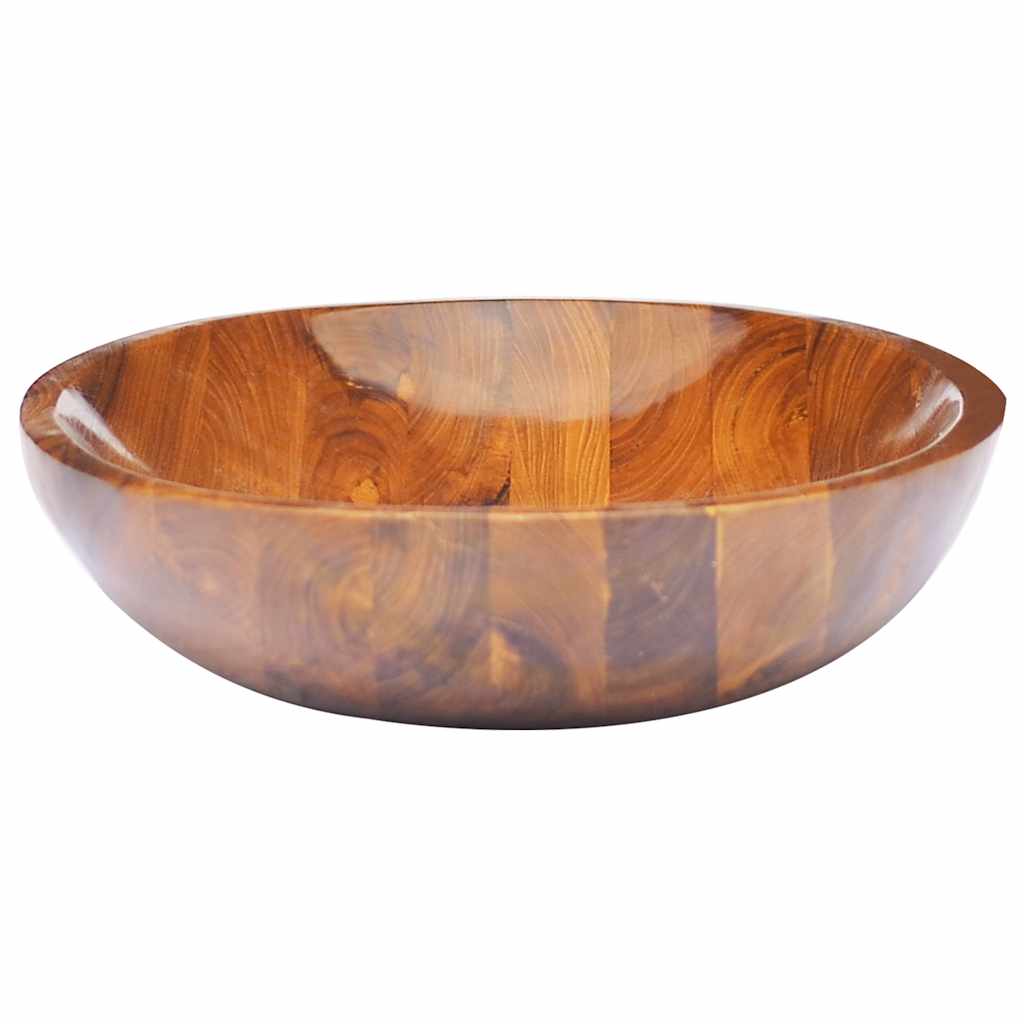 Waschbecken/waschmuschel/waschtisch Massivholz Teak 60x40x10 Cm