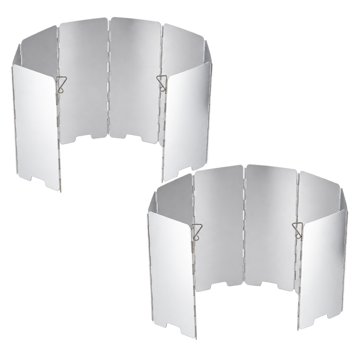 Windschutz Für Gaskocher - Campingzubehör, 2er-pack