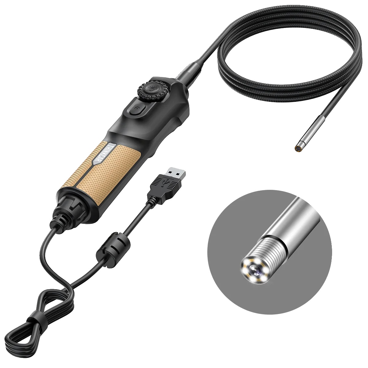 Videoskop, Hd-auflösung, Flexible Sonde, Thinkcar Tes102, 5,5 Mm