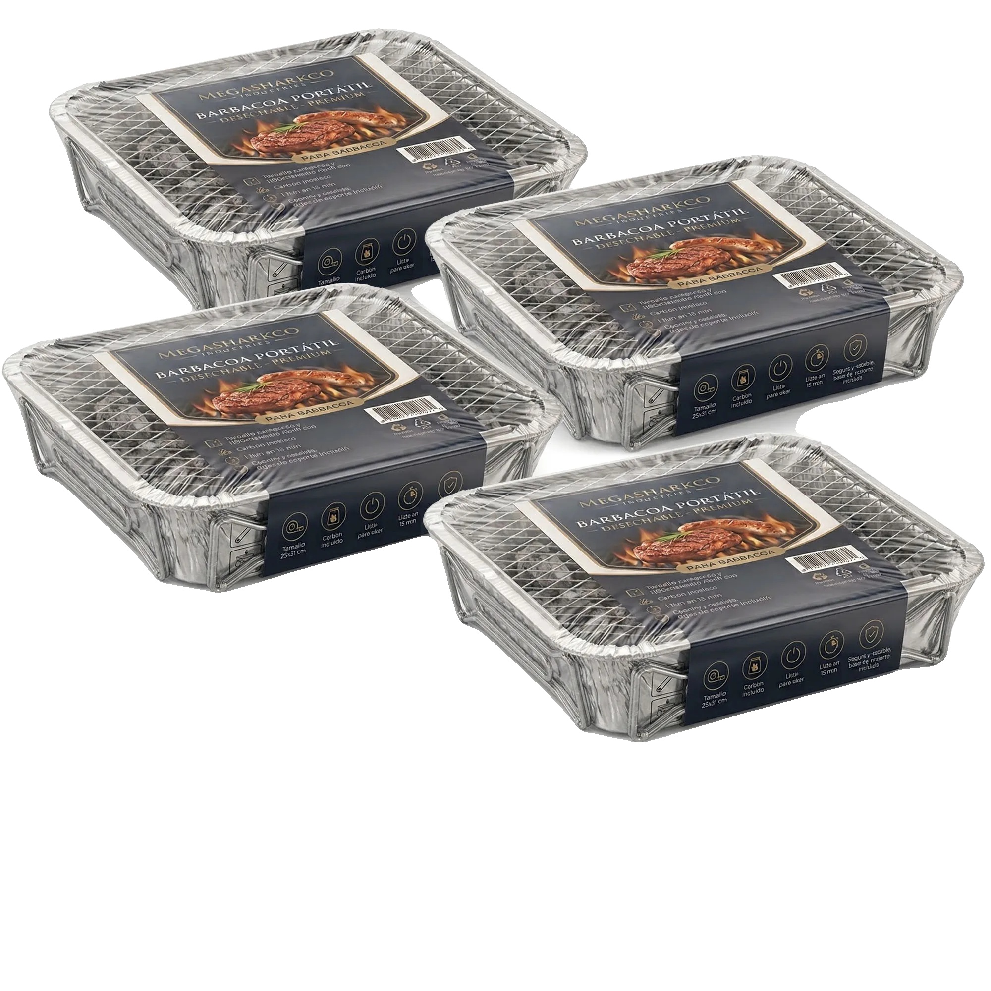 Grill, Tragbar, All-inclusive, Plus-paket