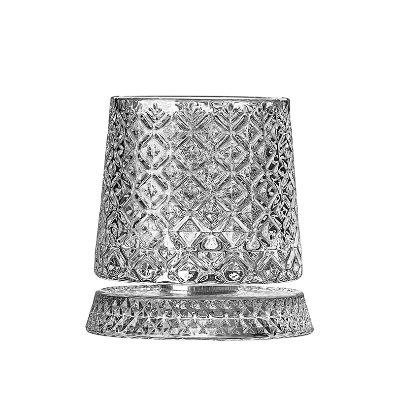 Cocktailglas, 360° Drehbarer Boden, Umweltfreundliches Design, 1 Stück, 201–300 Ml