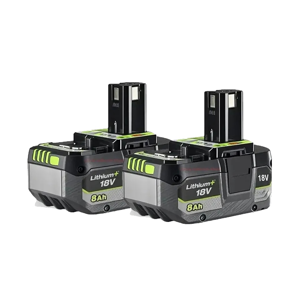 Lithium-ionen-akku, 8000 Mah Kapazität, Kompatibel Mit 18-v-werkzeugen, 8000 Mah – 2 Stück