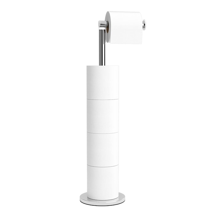 Toilettenpapierhalter, Overtang, Edelstahl, 55,5 Cm, Silber