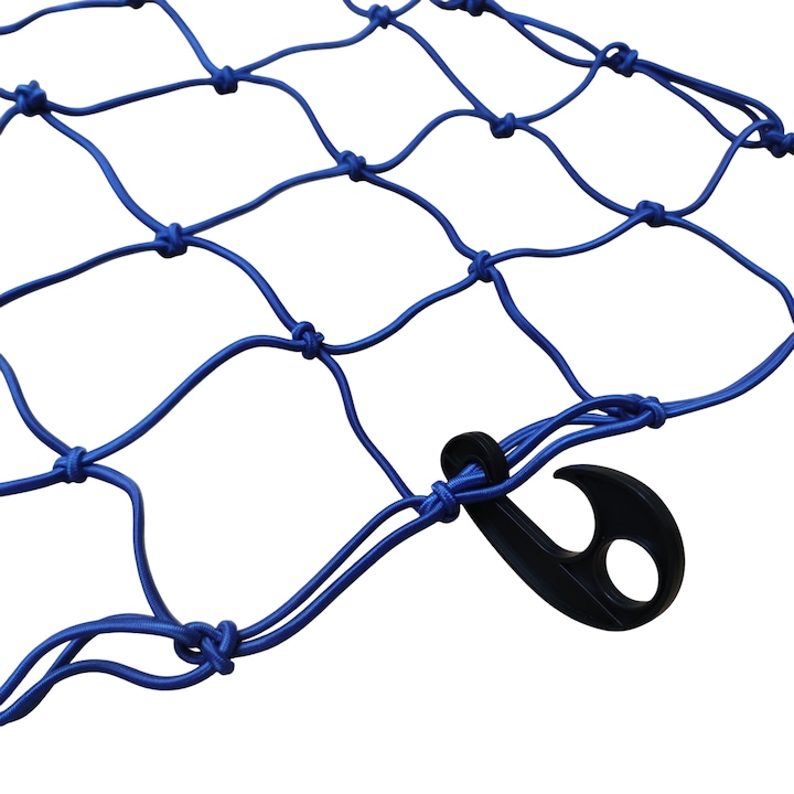 Netz Mit 12 Haken Zur Kofferraumorganisation Und Gepäckbefestigung, 120 Cm X 80 Cm, Für Auto, Anhänger, Transporter Und Haushalt
