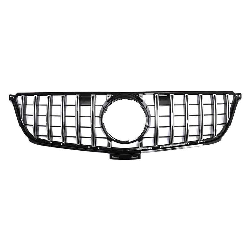 Frontgrill, Modernes Design, Robuste Konstruktion, Chromsilber Schwarz
