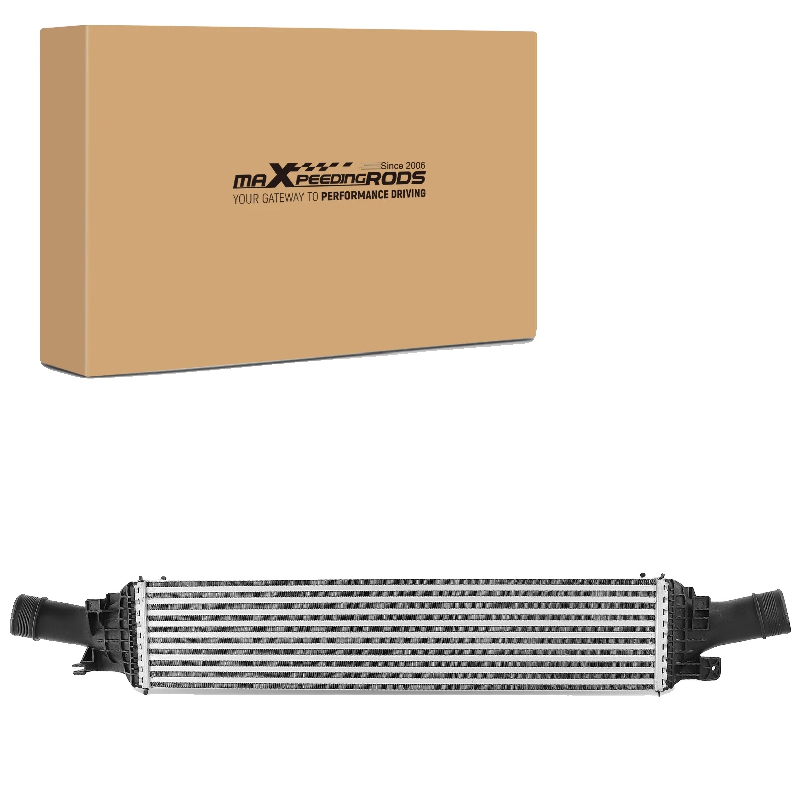 Ladeluftkühler, Aluminium, 108,6 Cm Lang, 23 Cm Breit, 14,7 Cm Hoch, Kompatibel Mit Audi A4 A5