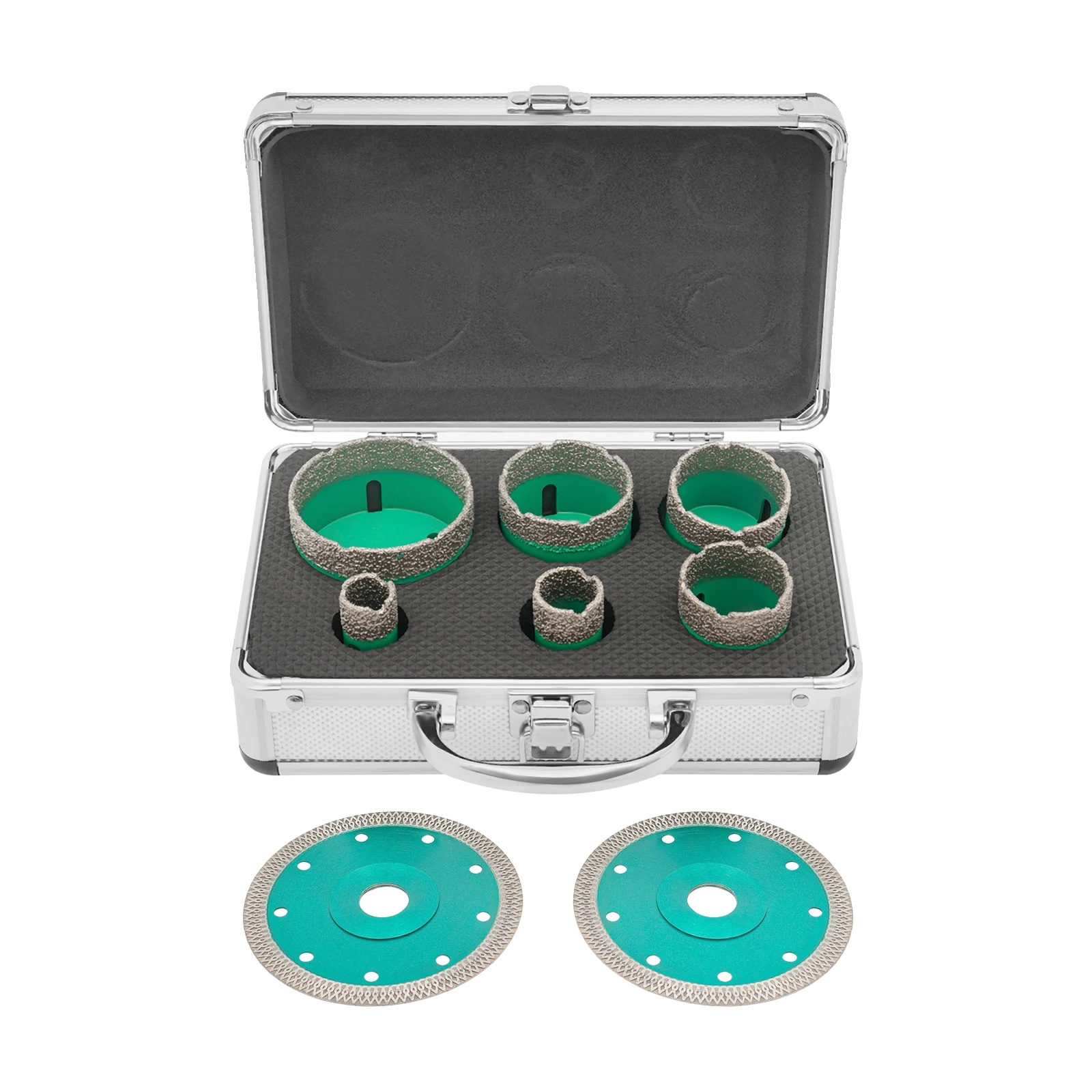 Diamantkernbohrer-set, M14-kompatibel, 8-teilig