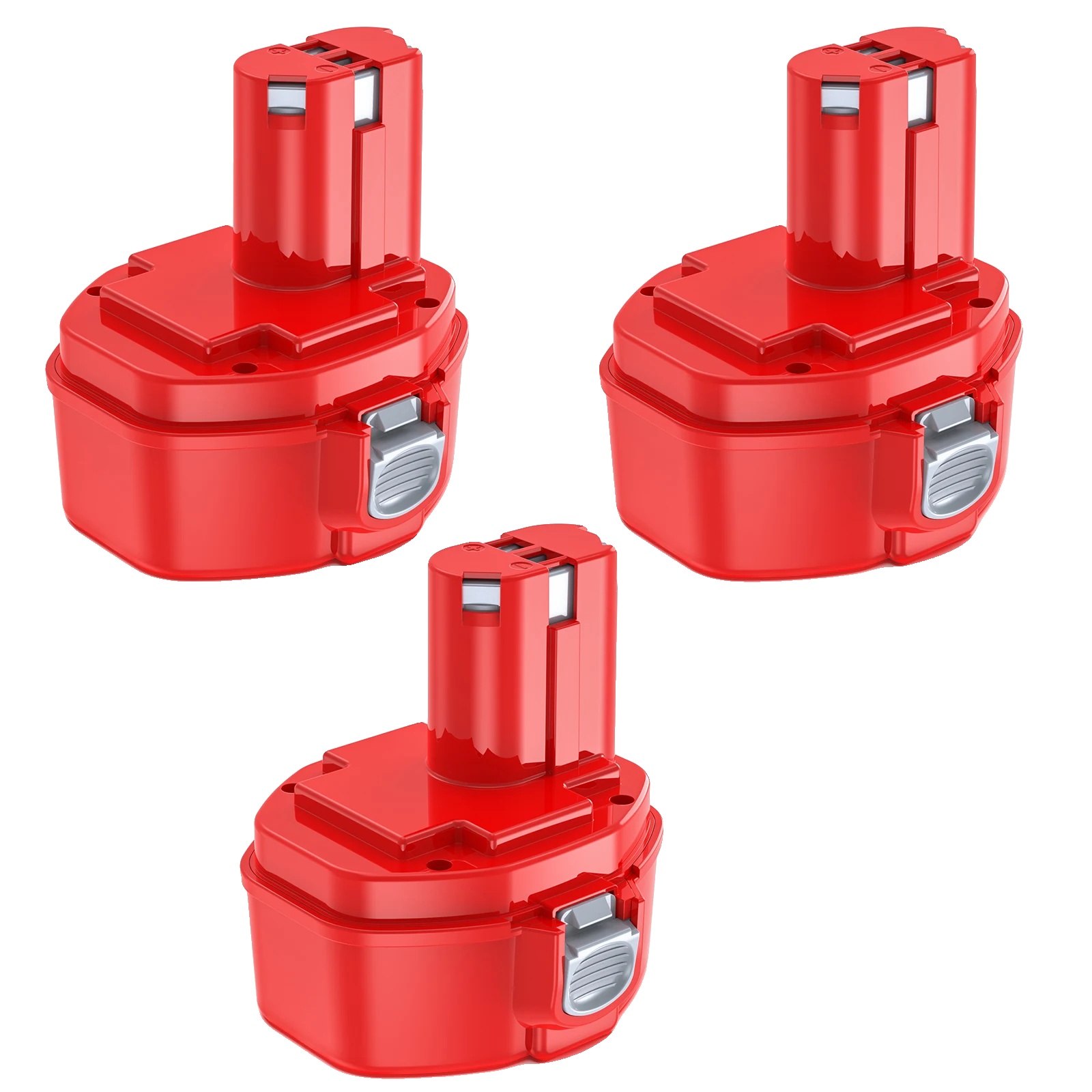 Ersatzakku, 5000 Mah Kapazität, Kompatibel Mit Elektrowerkzeugen, 3 Stück, 14,4 V