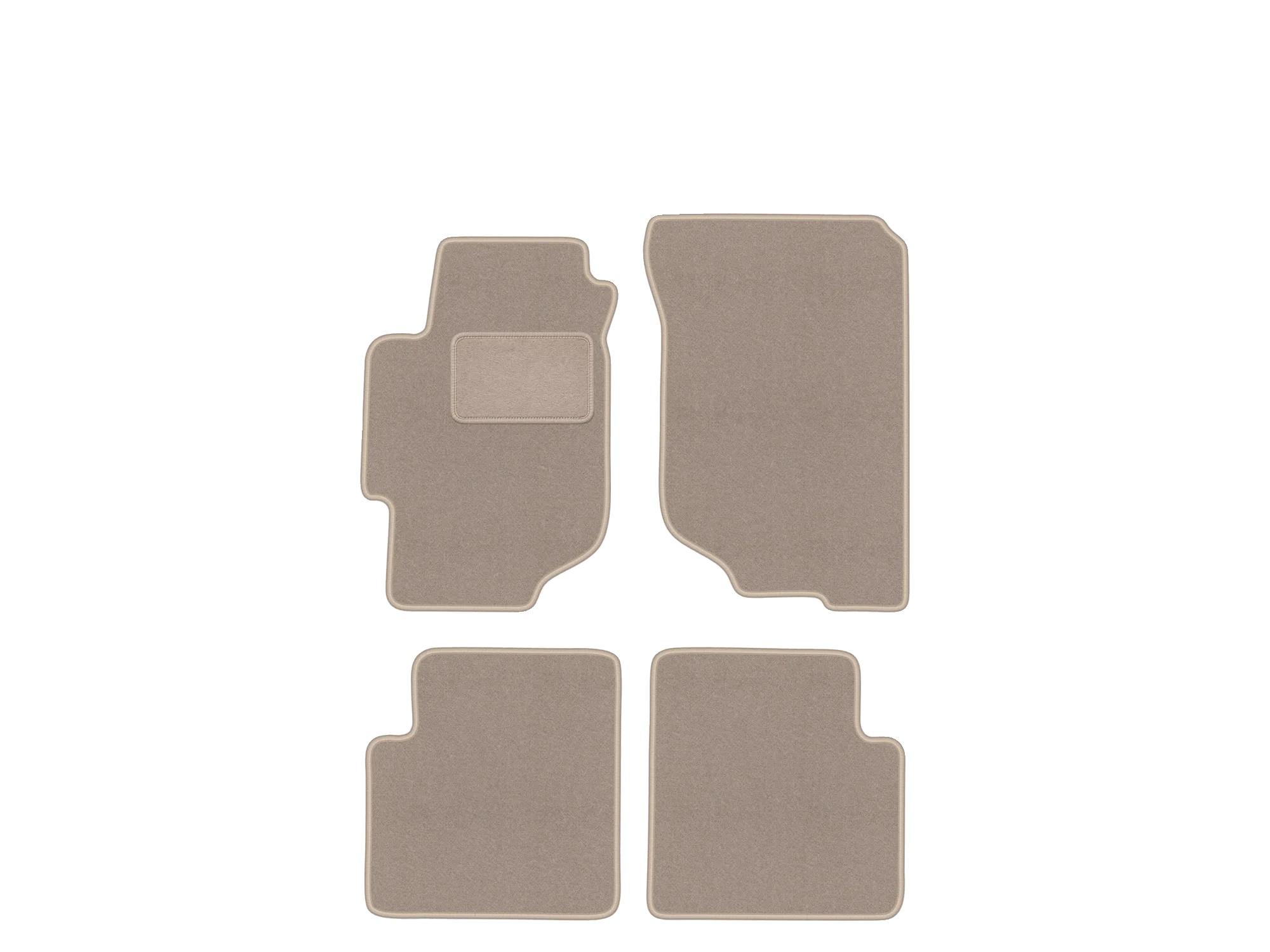 Luxuriöse Automatten, Passgenau Für Mittelklasse-limousinen (1997–2002), Beige