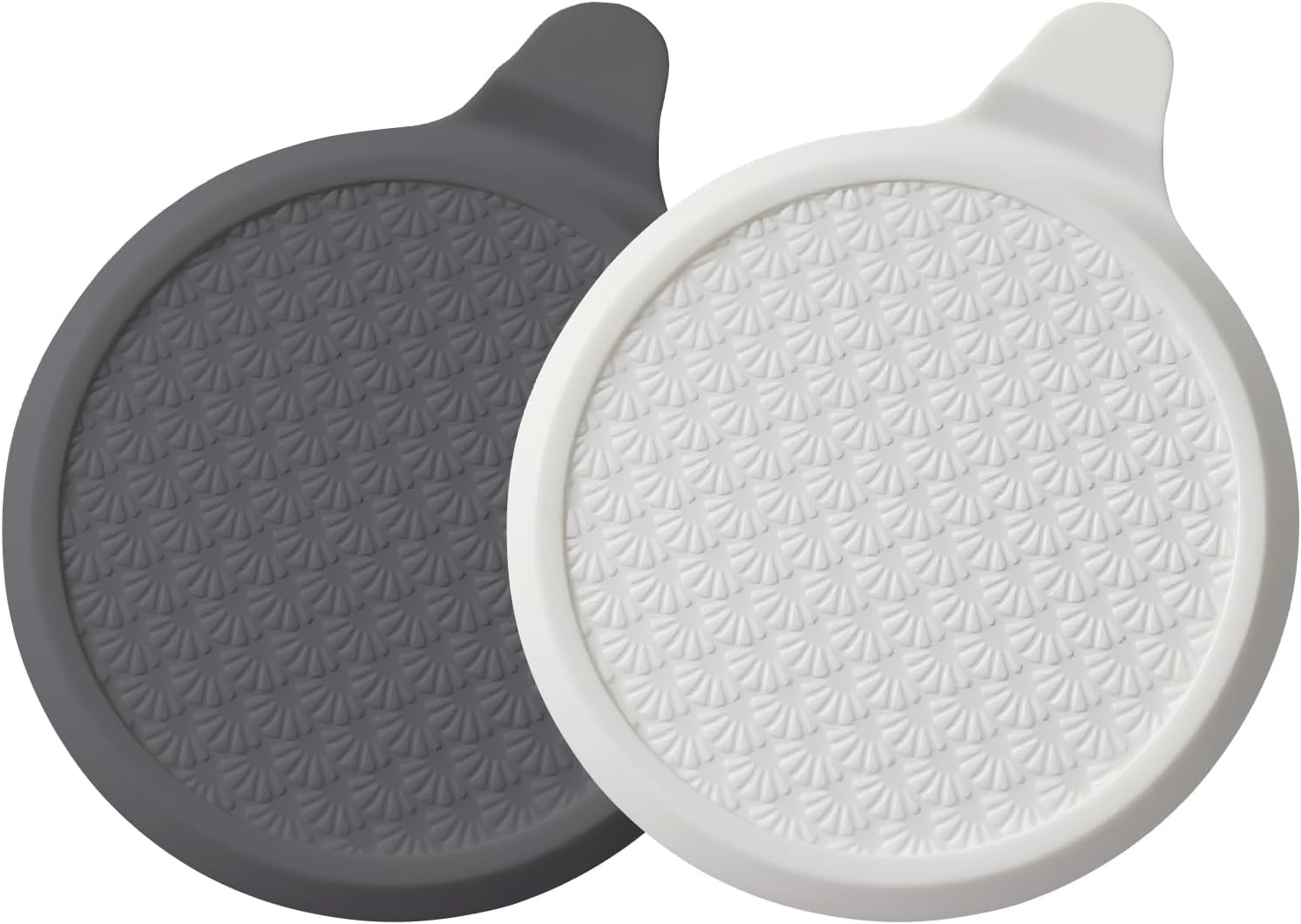 Bouchon De Drain Universel À Ventouse 18 Cm Flexibler Bouchon Aus Silikon Pour Éviers De Salle De Bain, Lavabo, Cuisine & Douche Lot Of 2 Gris+blanc