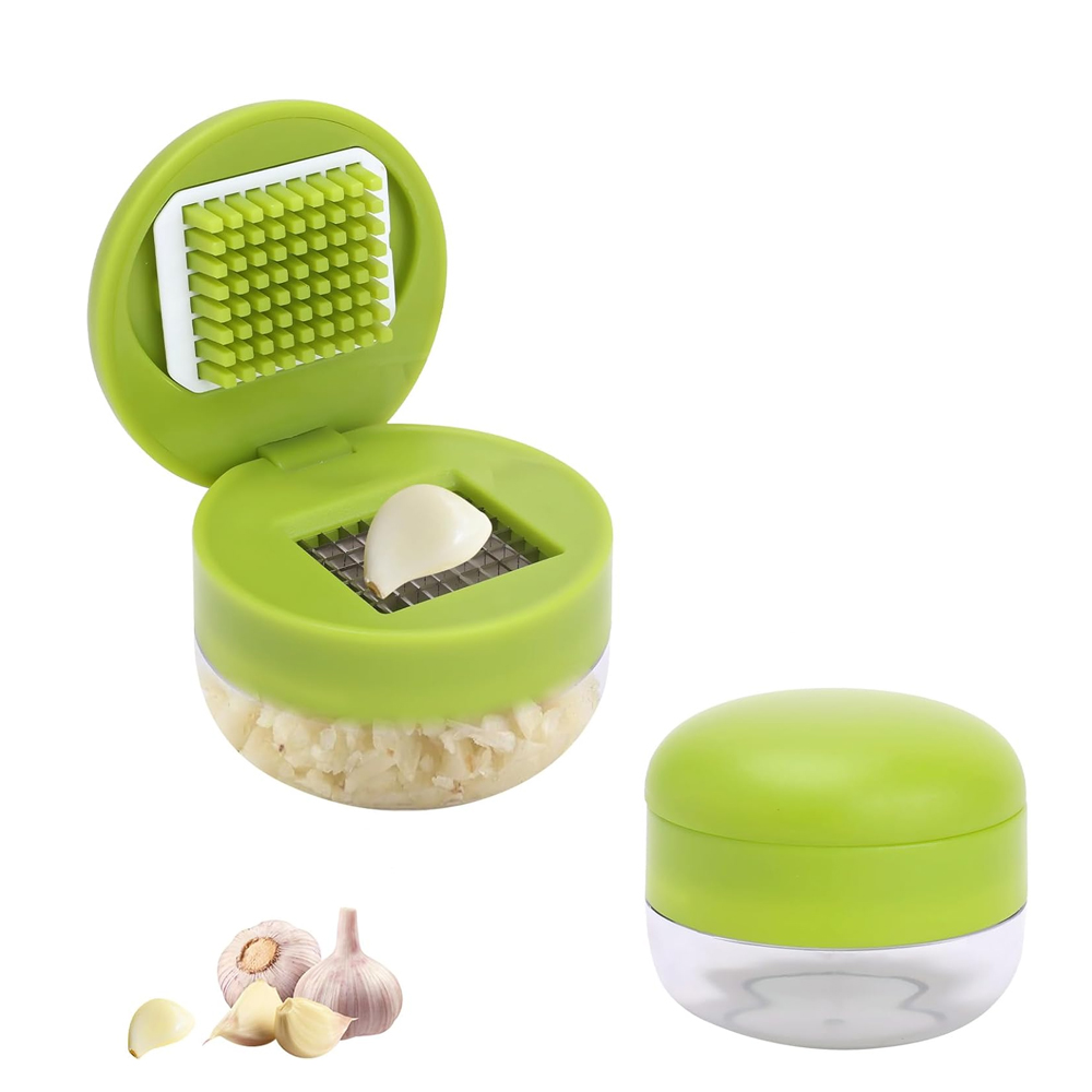 Set De Presses Ail, Press-ail Manue, Lames En Acier Inoxydable Alimentaire, Écrase L'Ail Et Le Gingembre