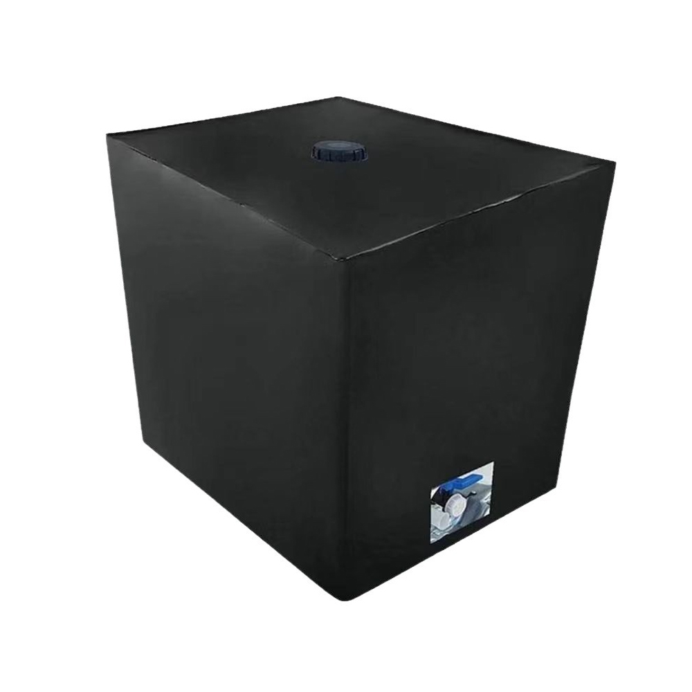 Bache Pour Cuve 1000l, Anti-uv Anti-poussière Kuvertüre Behälterreservoir, Housse Protection (120 X 100 X 116 Cm Le Noir)