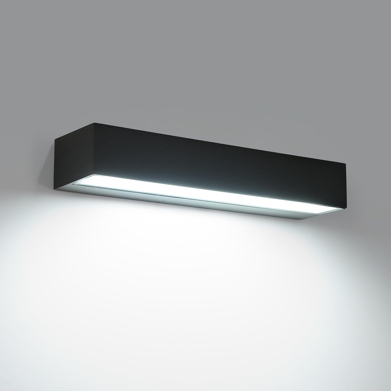 Außenwandleuchte, 18 W Led-außenwandleuchte, 6000 K, Ip65 Moderne Wandleuchte Für Terrasse, Eingang, Garten, Garage